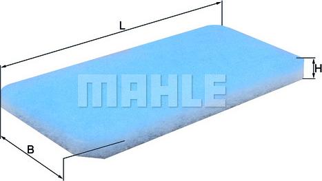 MAHLE LAP 27 - Filter, interior air car-mod.net
