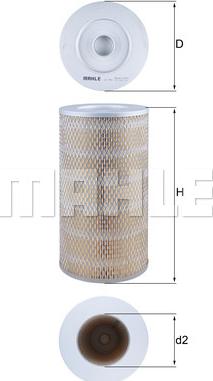 MAHLE LX 941 - Engine Air Filter car-mod.net