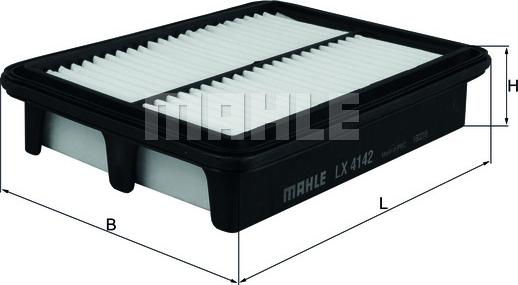 MAHLE LX 4142 - Engine Air Filter car-mod.net