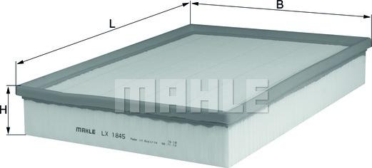 MAHLE LX 1845 - Engine Air Filter car-mod.net