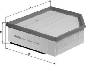MAHLE LX 1289/1 - Engine Air Filter car-mod.net