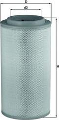 MAHLE LX 1734 - Engine Air Filter car-mod.net