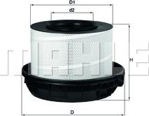 MAHLE LX 814/1 - Engine Air Filter car-mod.net