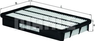 MAHLE LX 810 - Engine Air Filter car-mod.net