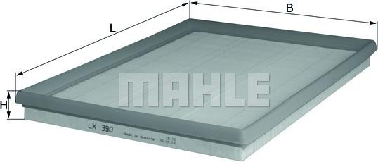 MAHLE LX 390 - Engine Air Filter car-mod.net