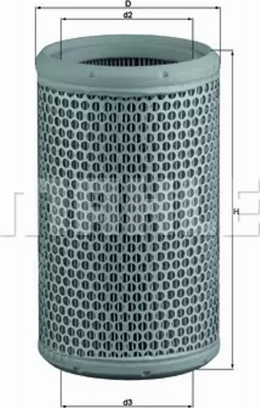 MAHLE LX 290 - Engine Air Filter car-mod.net