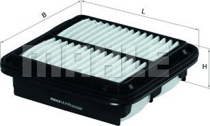 MAHLE LX 2122 - Engine Air Filter car-mod.net