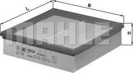MAHLE LX 220 - Engine Air Filter car-mod.net