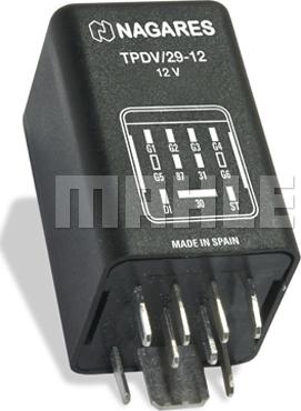 MAHLE MHG 38 - Control Unit, glow plug system car-mod.net