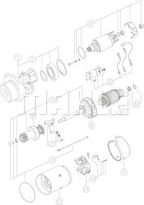 MAHLE MS 139 - Starter car-mod.net