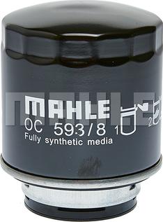 MAHLE OC 593/8 - Oil Filter car-mod.net