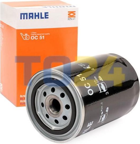 MAHLE OC 51 - Oil Filter car-mod.net