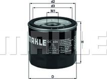 MAHLE OC 606 - Oil Filter car-mod.net