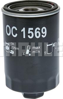 MAHLE OC 1569 - Oil Filter car-mod.net