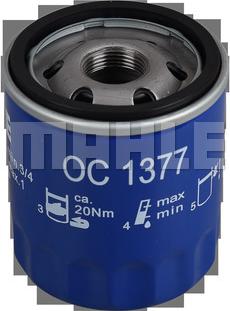 MAHLE OC 1377 - Oil Filter car-mod.net