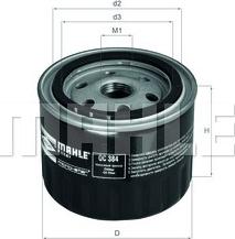 MAHLE OC 384 - Oil Filter car-mod.net