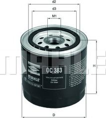 MAHLE OC 383 - Oil Filter car-mod.net