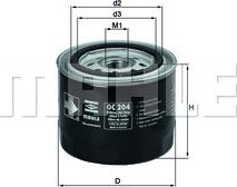 MAHLE OC 204 - Oil Filter car-mod.net