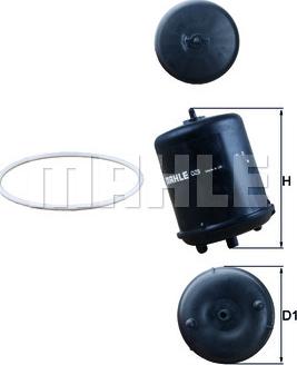 MAHLE OZ 9D - Oil Filter car-mod.net