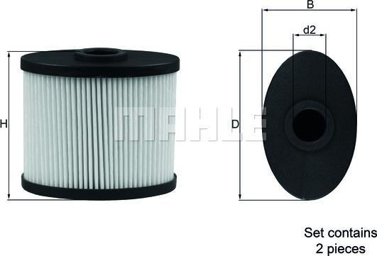 MAHLE SOX 6D/S - Filter, crankcase breather car-mod.net