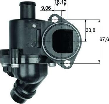 MAHLE TM 3 100 - Coolant thermostat / housing car-mod.net