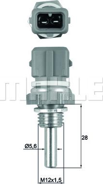 MAHLE TSE 19 - Coolant temperature Sensor car-mod.net