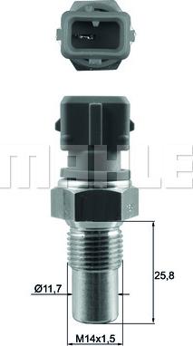 MAHLE TSE 20 - Coolant temperature Sensor car-mod.net