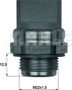 MAHLE TSW 31 - Temperature Switch, radiator / air conditioner fan car-mod.net