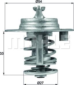 MAHLE TX 95 83D - Coolant thermostat / housing car-mod.net