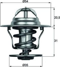 MAHLE TX 15 87 D - Coolant thermostat / housing car-mod.net