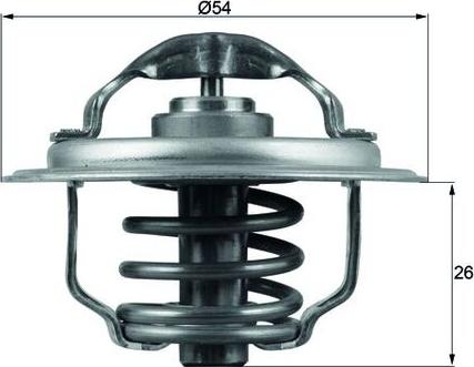 MAHLE TX 111 87D - Coolant thermostat / housing car-mod.net