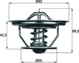MAHLE TX 35 75 - Coolant thermostat / housing car-mod.net