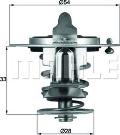 MAHLE TX 72 82 - Coolant thermostat / housing car-mod.net