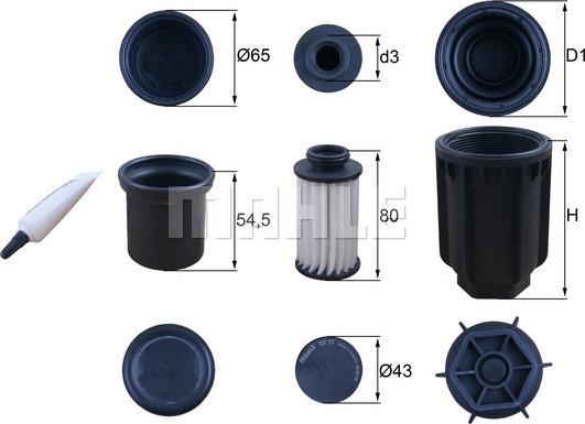 MAHLE UX 13 KIT - Urea Filter car-mod.net
