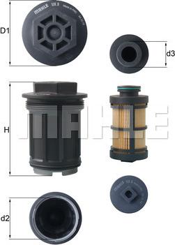 MAHLE UX 3KIT - Urea Filter car-mod.net