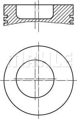 MAHLE 003 66 20 - Piston car-mod.net
