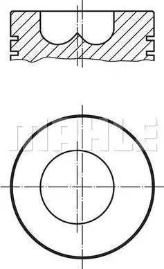 MAHLE 213 33 00 - Piston car-mod.net