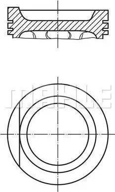 Mopart MP 102-12300-12 - Piston car-mod.net