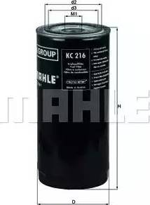 MAHLE KC 216 - Fuel filter car-mod.net