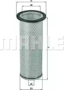 MAHLE LXS 201 - Secondary Air Filter car-mod.net