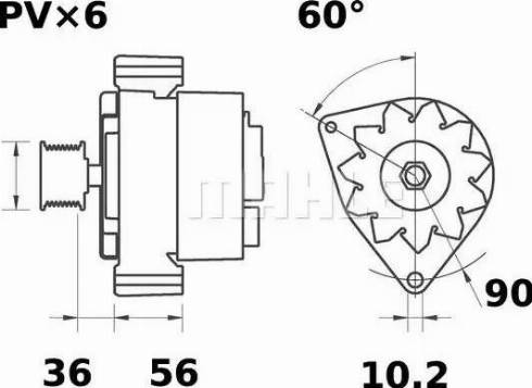 MAHLE MG 459 - Alternator car-mod.net