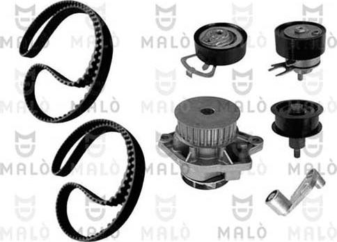 AKRON-MALÒ 1555049 - Water Pump & Timing Belt Set car-mod.net