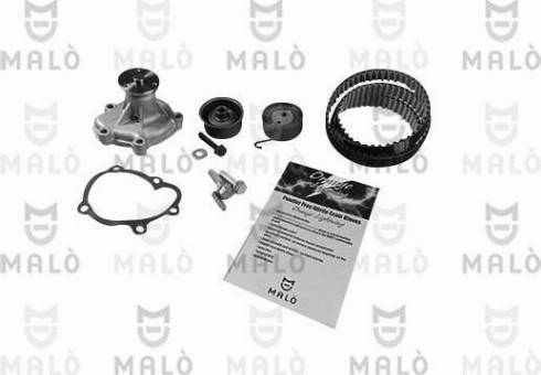 AKRON-MALÒ 1555017 - Water Pump & Timing Belt Set car-mod.net