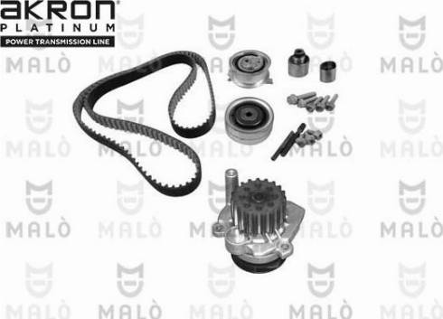 AKRON-MALÒ 1555030 - Water Pump & Timing Belt Set car-mod.net