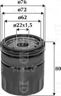 AKRON-MALÒ 1510079 - Oil Filter car-mod.net