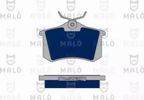 AKRON-MALÒ 1050308 - Brake Pad Set, disc brake car-mod.net