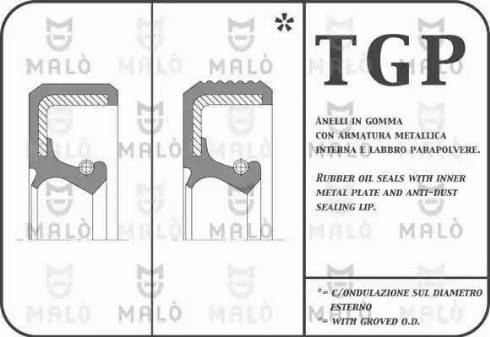 AKRON-MALÒ 1101P - Shaft Seal, manual transmission car-mod.net