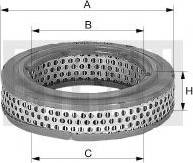 Mann-Filter C 1732 - Engine Air Filter car-mod.net