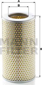 Mann-Filter C 15 163/1 - Engine Air Filter car-mod.net