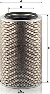 Mann-Filter C 30 850/6 - Engine Air Filter car-mod.net